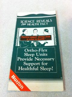 Ortho Flex Sleep Units AD  Exhibit at the Century of Progress 
