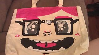 Beach Oversized Glamor Kills Tote bag Nerd Boy CUTE for teens. New