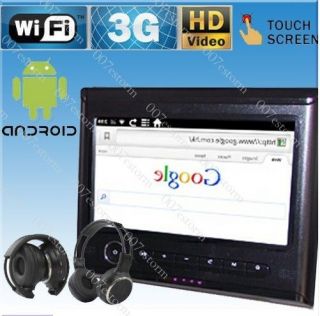 NEW 9 IN ANDROID OS CAR MULTI_MEDIA TABLET PC WIFI 3G FREE IR STEREO 