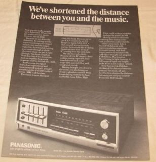 panasonic stereo receiver in Vintage Electronics