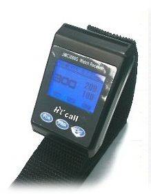 Wristwatch Wireless Waiter Server Call Paging System Guest pager Sound 