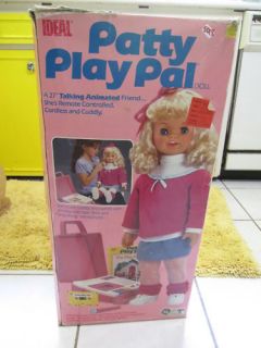VINTAGE IDEAL 1980S PATTY PLAYPAL DOLL IN ORIGINAL BOX