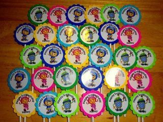   UMIZOOMI personalized cupcake toppers birthday party favors supply