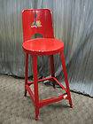   metal Child Step stool kitchen chair chippy paint chic retro shabby