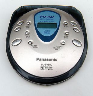 Panasonic Walkman Portable Discman CD Player SL SV500 Anti Skip System