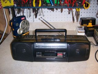 Panasonic RX FS450 Stereo AM/FM Radio Cassette Corde​r Boombox Works 