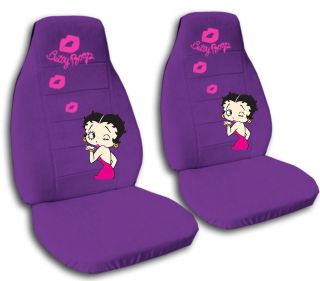   BOOP FRONT CAR SEAT COVERS,CHOOSE COLOR&BACK SEAT COVER AVAILABLE