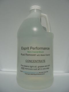 Esprit Rust Remover CONCENTRATE makes 5 gallons