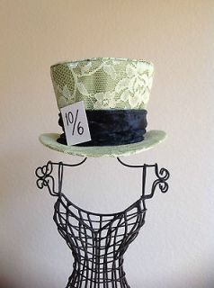   Mad Hatter Mini Hat / Classic/ Halloween/ Wedding/ Party/ Tea Party