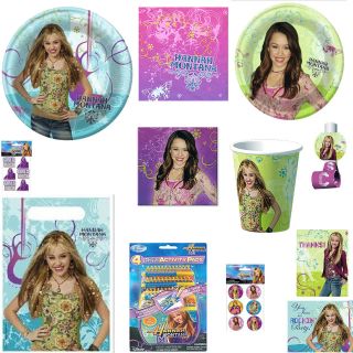 HANNAH MONTANA Birthday Party Supplies ~ Pick 1 or Many to create your 