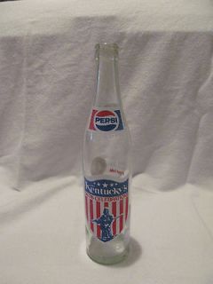 Pepsi 16 oz Commemortative Bottle, Kentucky, 74 76 Celebrations
