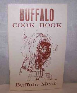 BUFFALO COOK BOOK Buffalo Meat NATIONAL BUFFALO ASSOCIATION