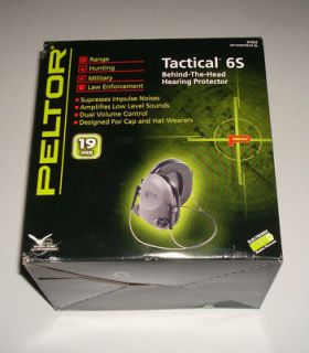 Peltor Electronic Tactical 6S Behind the Head Hearing Protection 