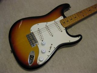 Vintage lawsuit Fernandes Stratocaster 62 Reissue & Fender case 