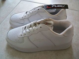FUBU Sneakers Womens Ladies Girls size 8 all white new with tags