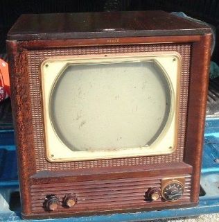 Vintage 1950 Philco 50T 104 TV Television Pickup Only Md/Pa/Nj/Md