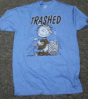 Trashed Peanuts Pig Pen Vintage T shirt Retro X Large Comic Tee 