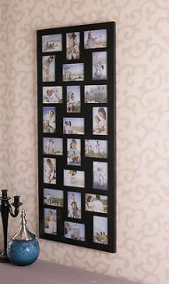   Wooden Black Wall Collage Photo Picture Frame Wall Decor Wall Art