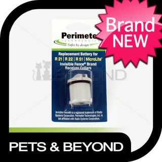   COLLAR BATTERIES FOR INVISIBLE FENCE PET STOP R21,R22,R51 MICROLITE