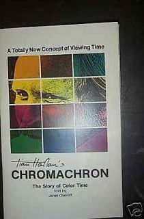 TIAN HARLAN & CHROMACHRONTH​E STORY OF COLOR TIME BOOK