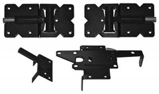 Vinyl Fence Single Gate Kit (incudes Hinges, Latch & Self Drilling 