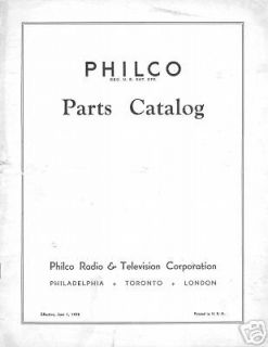 philco parts