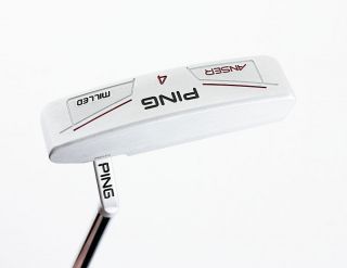 PING ANSER 4 MILLED GREEN DOT 34 HEEL SHAFTED PUTTER