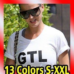 GTL new jersey shore T Shirt gym tan laundry girl tee