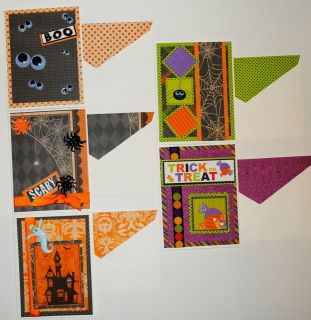 Handmade Cards with Matching Envelopes Halloween  H​alloween