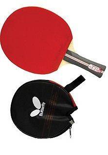 New Butterfly TBC302 FL Ping Pong Paddle Table Tennis Racket Free 