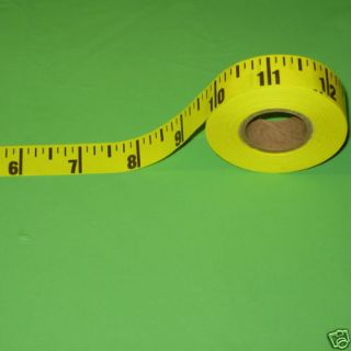 plastic stick on table sticky Ruler measuring Tape