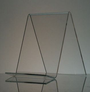10 pack) 6 Acrylic Book Easel/Artwork Display Stands