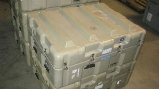   39x30x17 Hinged Lid RotoMolded Plastic Shipping Storage Hard Case TE