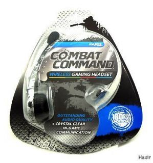 Sony PS3 Combat Command Wireless Gaming Headset Datel (Playstation 3 
