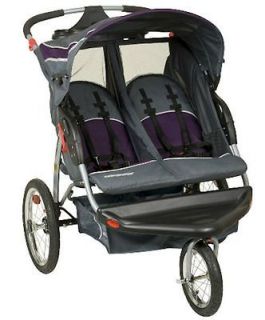   Expedition Double Elixer Jogger Swivel Wheel Twin Jogging Stroller