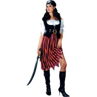 ADULT PIRATE ALL SIZES 8   26 FANCY LADY OF THE SEAS SAILOR COSTUME 