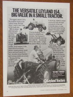 leyland 154 in Antique Tractors & Equipment