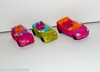 POLLY POCKET CARS   3 2007 BY MATTEL