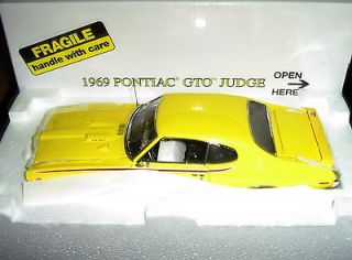   24 Danbury Mint Model The Pontiac GTO 1969 JUDGE Goldenrod Yellow