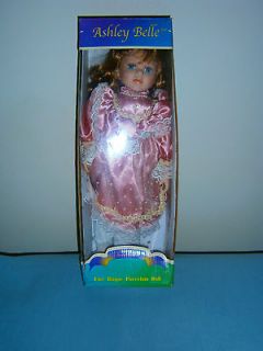 Ashley Belle Porcelain Doll Collectab​le/Hand Crafted