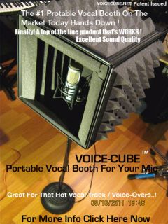 Portable Vocal Booth   ISO Booth   Vocal Booth   Cheap Studio Foam 