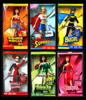 Wonder Woman Batgirl Poison Ivy Harley Quinn Electra Super Girl Hero 