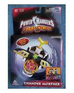 Power Rangers Ninja Storm THUNDER Morpher NEW in Box Never Played With