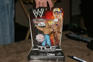 WWF WWE Mattel TLC series John Cena 1 of 1000 MOC