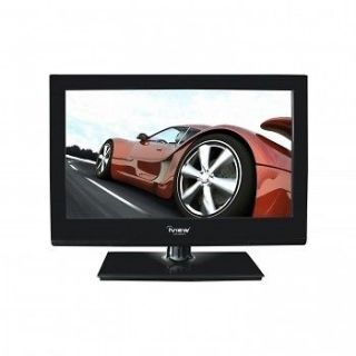 15 PORTABLE AC 12V DC LED LCD HD TV Television & Built In DVD Player 