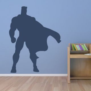 Superman Cloak in Wind Stickers Wall Art Decal Transfers