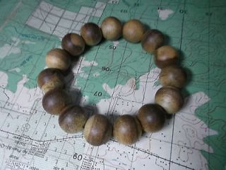 Rare Agarwood Natural Vietnam Bracelet Prayer Beads 16 mm about 20 g