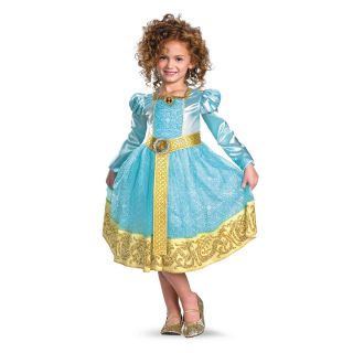 Child Toddler Movie Brave Disney Princess Merida Archer Deluxe Dress 