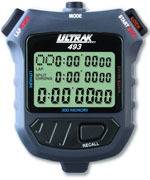 ULTRAK 493 300 Lap Stopwatch, Countdown Timer, Pacer