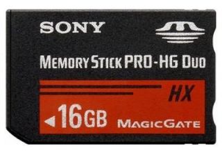 16GB Memory Stick PRO HG Duo HX MS Magic Gate Card for Sony PSP Camera